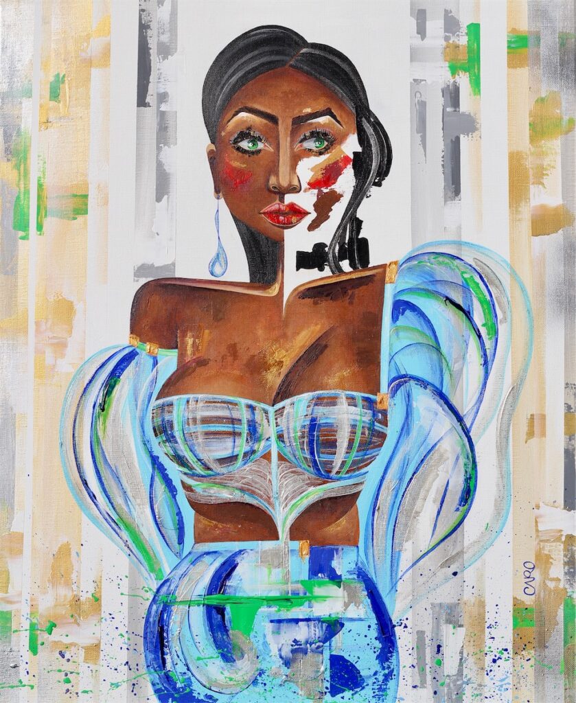 Let's Face It/ 60 cm x 80 cm