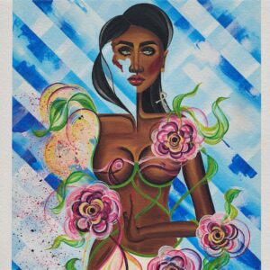 Giclée print Sava- details