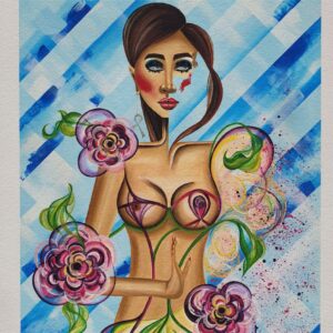 Giclée print Nora- details